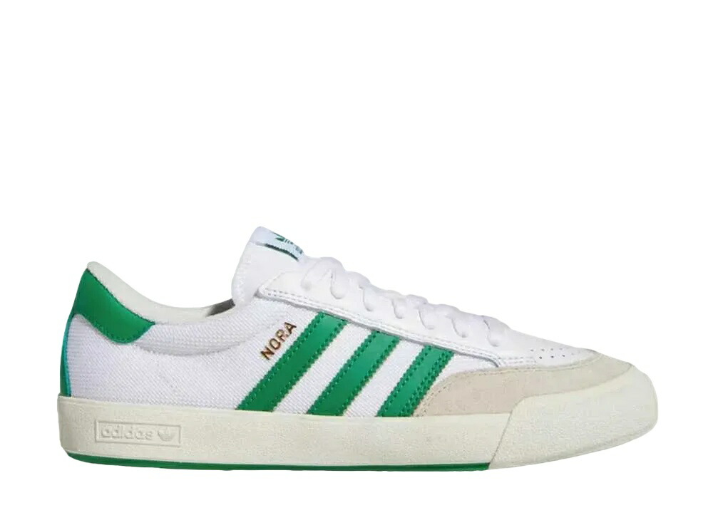 【今だけ500円割引クーポンあり!!】adidas アディダス ノラ フットウェアホワイト/グリーン アディダス GY6965 メンズ スニーカー ランニングシューズ 21SN-GY6965