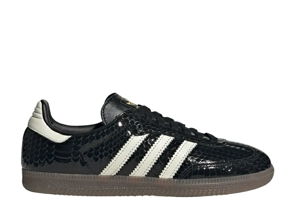 【今だけ500円割り引き引き換え証あり!!】adidas アディダス ウィメンズ サンバ OG スネークスキン 中核グループ黒いこと アディダス IH9015 ウィメンズ レディース スニーカー 駈けっくらシューズ 21SN-IH9015