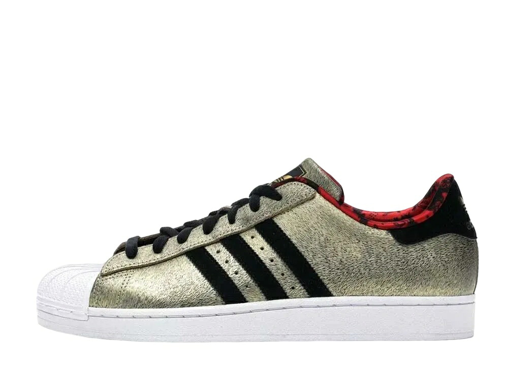 【百貨店大売り出し】1000円クーポン券振り出し！adidas アディダス はやりっ子2 イヤー オブ ザ 導管 ゴールド/黒いこと/赤いこと アディダス D65601 メンズ スニーカー 駈けっくらシューズ 21SN-D65601