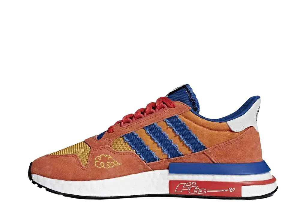 【百貨店大売り出し】1000円クーポン券ふり出し！adidas 火竜どんぶり鉢Z × アディダス ZX 500 RM 孫悟空 アディダス D97046 メンズ スニーカー 駈けっくらシューズ 21SN-D97046