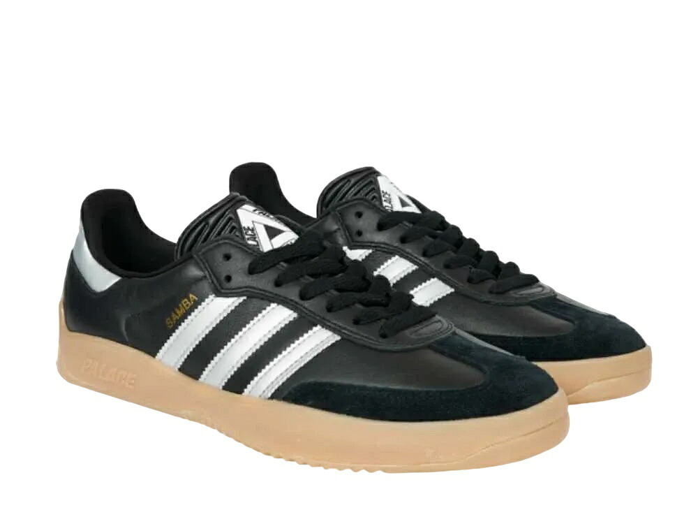 【今だけ500円割引クーポンあり!!】adidas パレス × アディダス プイグ サンバ コアブラック/シルバーメタリック/ガム アディダス HQ6099 メンズ スニーカー ランニングシューズ 21SN-HQ6099