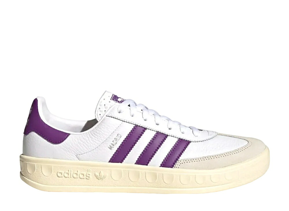 【百貨店大売り出し】1000円クーポン券振り出し！adidas アディダス マドリード 白いこと/パープル アディダス FX5643 メンズ スニーカー 駈けっくらシューズ 21SN-FX5643