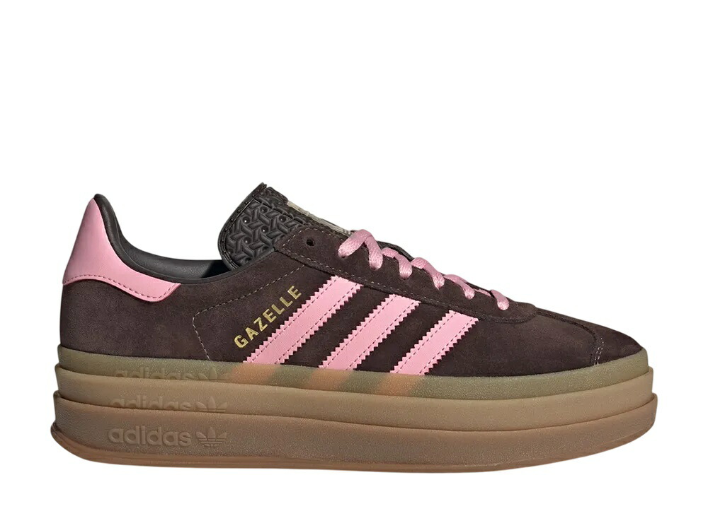 【今だけ500円割引クーポンあり!!】adidas アディダス ウィメンズ ガゼル ボールド オーロラコーヒー/ライトピンク アディダス IH6786 ウィメンズ レディース スニーカー ランニングシューズ 21SN-IH6786