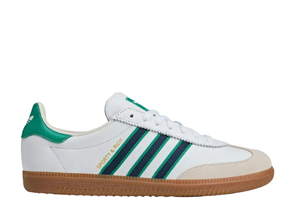 【今だけ500円割引クーポンあり!!】adidas スポーティアンドリッチ × アディダス AS 250 クラウドホワイト/グリーン/オフホワイト アディダス JQ1353 メンズ スニーカー ランニングシューズ 21SN-JQ1353