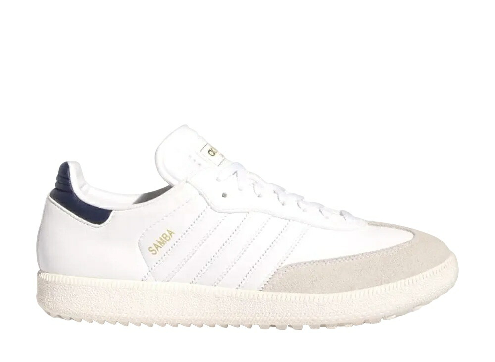 【百貨店大売り出し】1000円クーポン券振り出し！adidas アディダス サンバ ゴルフ フットウェアホワイト/カレッジネイビー/象牙色 アディダス IE4870 メンズ スニーカー 駈けっくらシューズ 21SN-IE4870