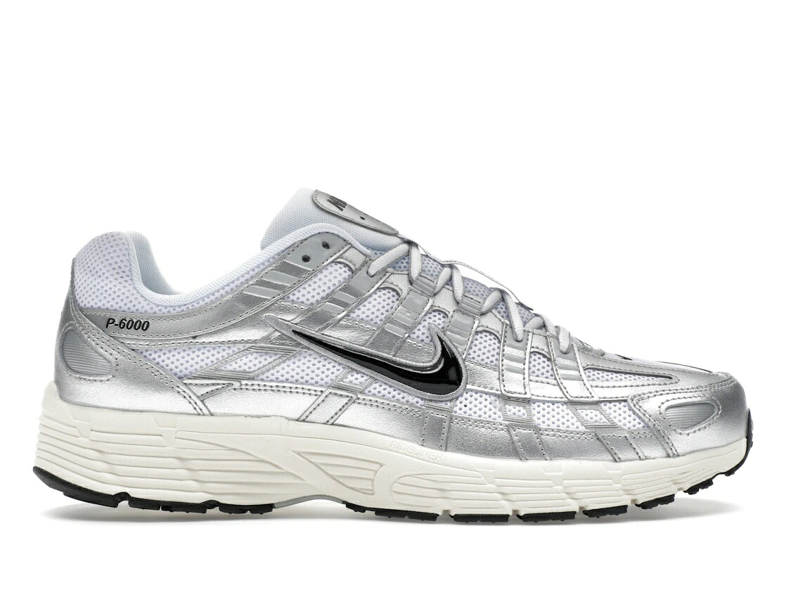 【百貨店大売り出し】1000円引き換え証書き著す！Nike Nike P-6000 White Metallic Silver Flat Silver Black ナイキ CD6404-105 メンズ スニーカー 駈けっくらシューズ 19SX-20260504180751-071