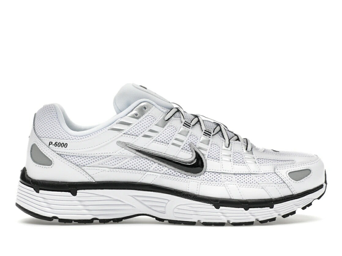 【百貨店大売り出し】1000円クーポン券振り出し！Nike Nike P-6000 White Metallic Silver Black ナイキ CD6404-107 メンズ スニーカー 駈けっくらシューズ 19SX-20260504180751-086