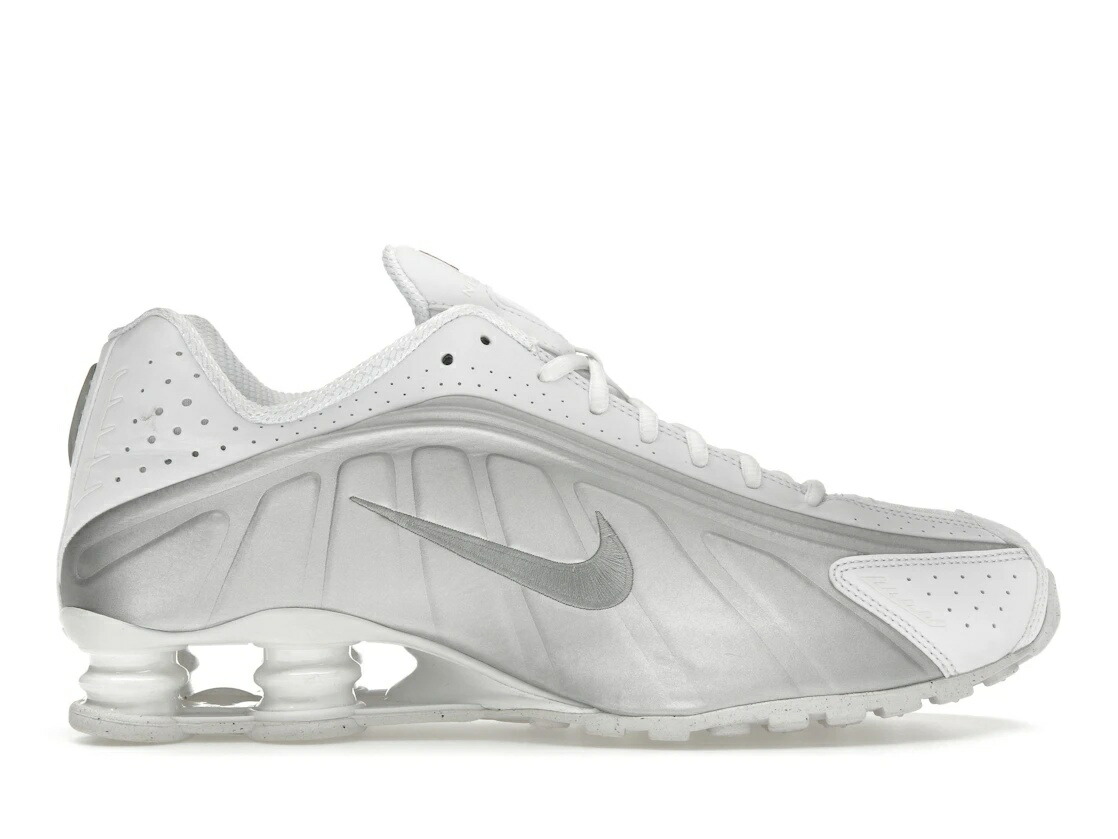 【百貨店大売り出し】1000円引き換え証書き著す！Nike ナイキ ショックス R4 白いこと ブライト クリムゾン メタリックシルバー ナイキ HQ1988-101 メンズ スニーカー 駈けっくらシューズ 19SX-20260504180751-190