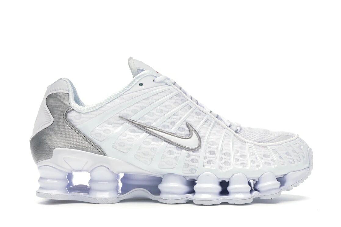【百貨店大売り出し】1000円引き換え証ふり出し！Nike ナイキ ショックス TL 白いこと メタリックシルバー ナイキ AV3595-100 メンズ スニーカー 駈けっくらシューズ 19SX-20260504180751-250