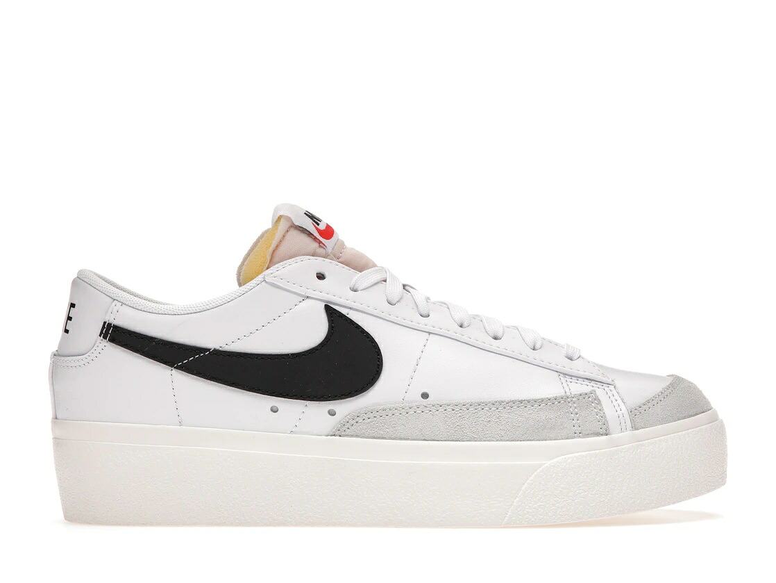 【百貨店大売り出し】1000円引き換え証書き著す！Nike Nike Blazer Low Platform White Black (Women\u0027s) ナイキ DJ0292-101 ウィメンズ レディース スニーカー 駈けっくらシューズ 19SX-20260504180751-739