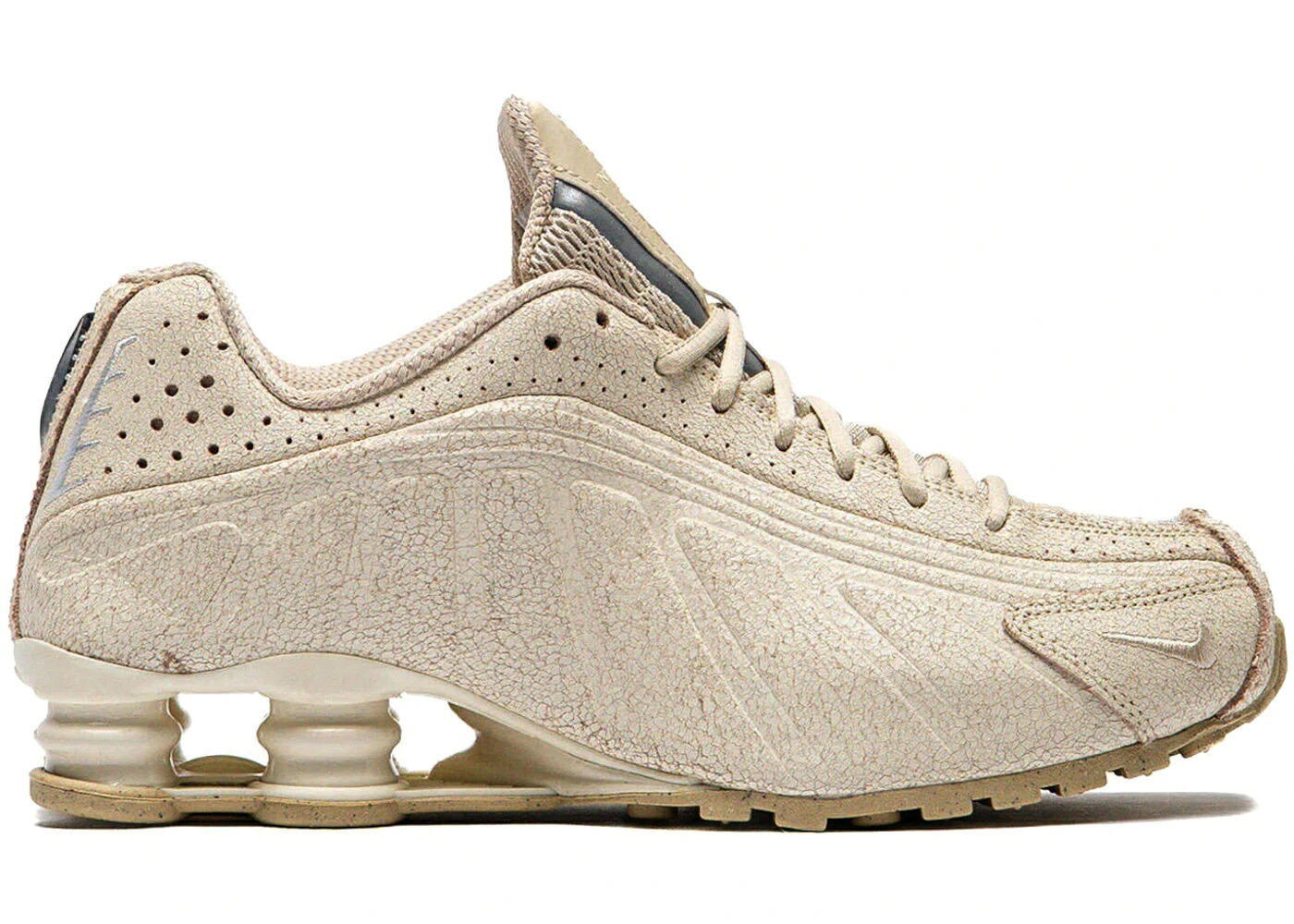 【百貨店大売り出し】1000円引き換え証書き著す！Nike Nike Shox R4 Natural Distressed Leather ナイキ IO4544-100 メンズ スニーカー 駈けっくらシューズ 19SX-20260504180751-899