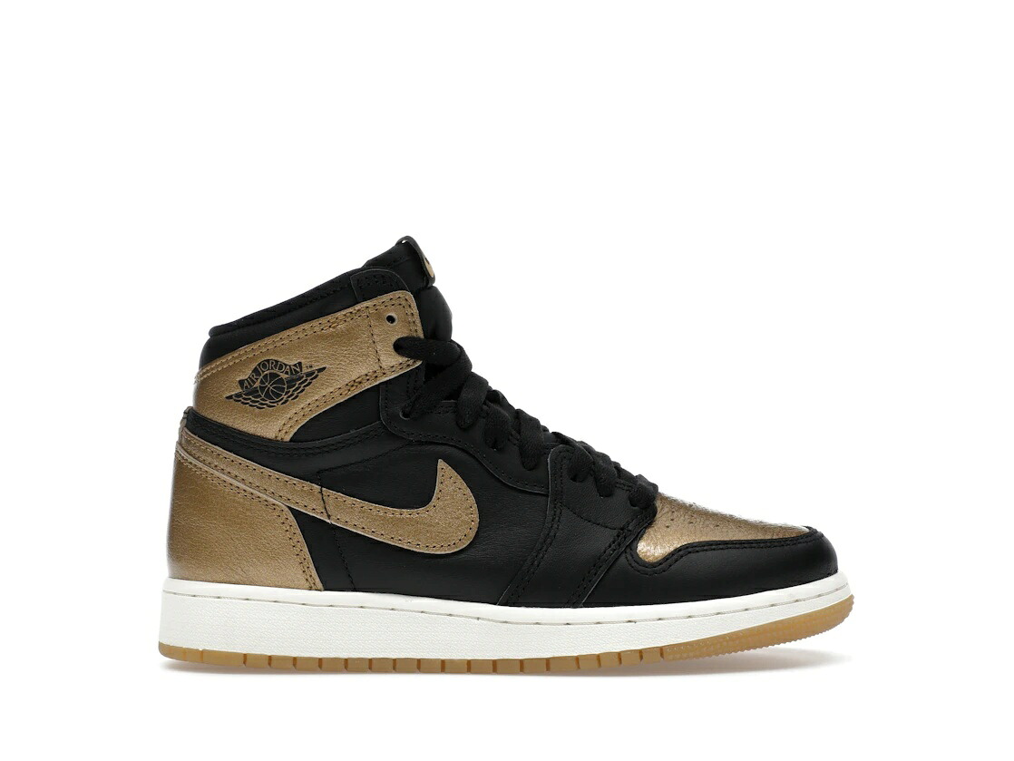 【百貨店大売り出し】1000円引き換え証ふり出し！Jordan Jordan 1 Retro High OG Black Metallic Gold (GS) Jordan FD1437-071 メンズ スニーカー 駈けっくらシューズ 19SX-20260504180751-1402