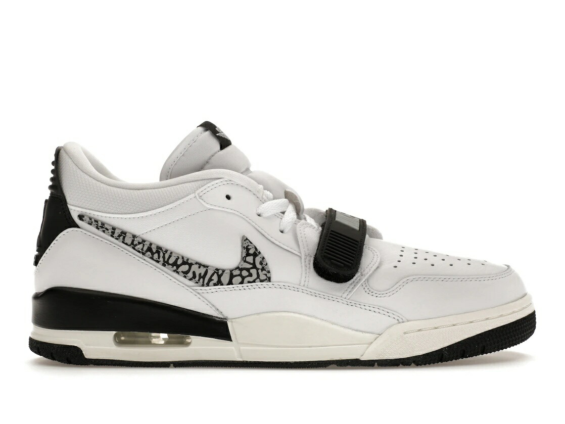 【百貨店大売り出し】1000円引き換え証書き著す！Jordan Jordan Legacy 312 Low White Black Elephant Swoosh Jordan CD7069-110 メンズ スニーカー 駈けっくらシューズ 19SX-20260504180751-1716