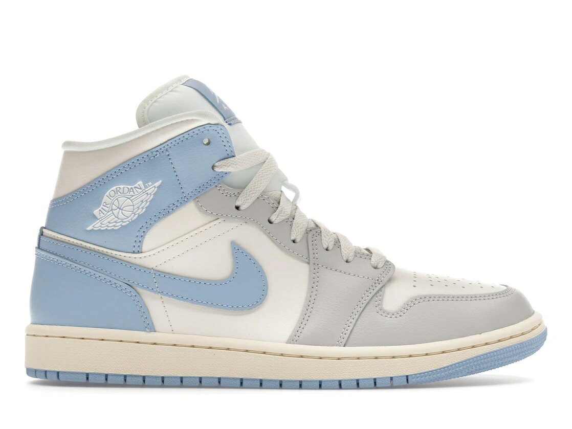 【今だけ500円銀行割引クーポン券あり!!】Jordan Jordan 1 Mid Psychic Blue Sail Coconut Milk (Women\u0027s) Jordan BQ6472-402 ウィメンズ レディース スニーカー 駈けっくらシューズ 19SX-20260504180751-1518