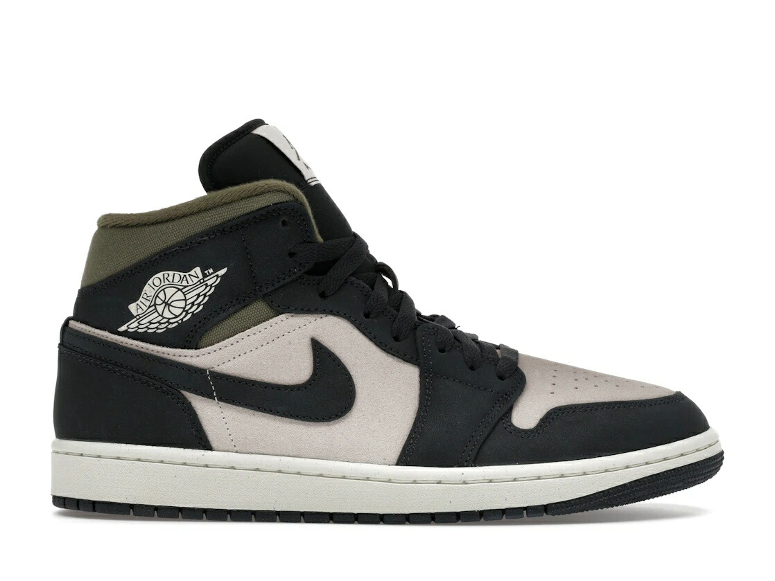 【百貨店大売り出し】1000円引き換え証書き著す！Jordan Jordan 1 Mid SE Off Noir Medium Olive Jordan HV4091-102 メンズ スニーカー 駈けっくらシューズ 19SX-20260504180751-1573