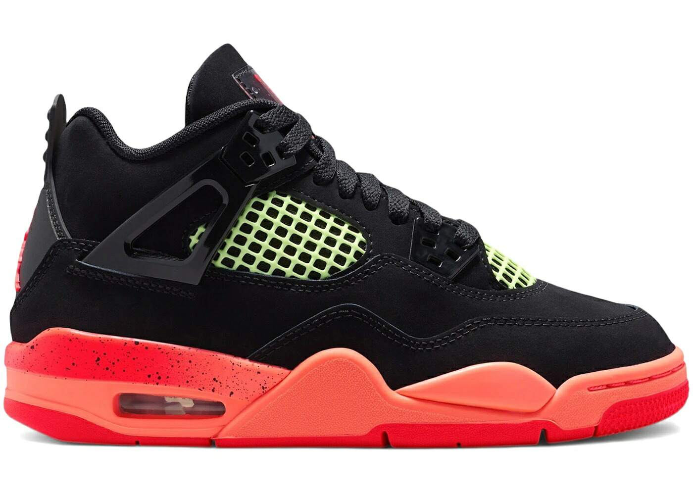 【百貨店大売り出し】1000円引き換え証ふり出し！Jordan Jordan 4 Retro Black Bright Mango Barely Volt Infrared 23 Jordan II1271-001 メンズ スニーカー 駈けっくらシューズ 19SX-20260504180751-1640