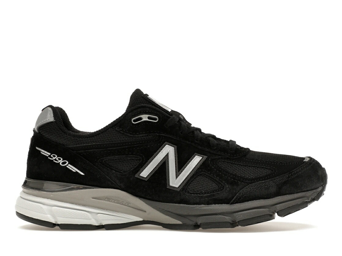 【百貨店大売り出し】1000円引き換え証書き著す！New Balance ニュー平衡にする 990v4 お手伝いさん はたご屋 USA 黒いこと しろがね色 ニュー平衡にする U990BL4 メンズ スニーカー 駈けっくらシューズ 19SX-20260504221828-108