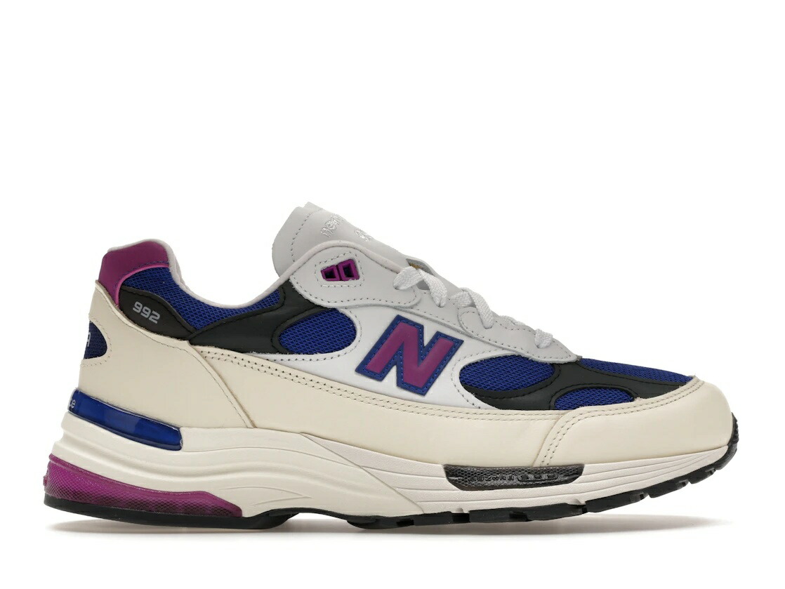 【百貨店大売り出し】1000円引き換え証書き著す！New Balance New Balance 992 MiUSA White Royal Purple Fuchsia ニュー平衡にする U99278L メンズ スニーカー 駈けっくらシューズ 19SX-20260504221828-170