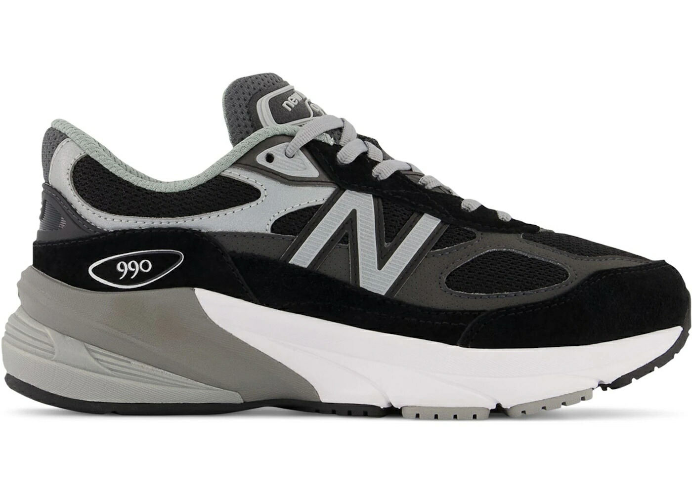 【百貨店大売り出し】1000円引き換え証ふり出し！New Balance New Balance FuelCell 990v6 Black Silver (GS) ニュー平衡にする GC990BK6 メンズ スニーカー 駈けっくらシューズ 19SX-20260504221828-326