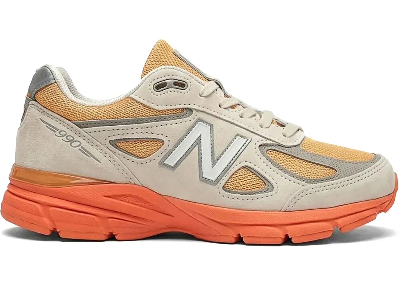 【百貨店大売り出し】1000円引き換え証ふり出し！New Balance New Balance 990v4 MiUSA Moonbeam Tangerine Heat ニュー平衡にする U990MO4 メンズ スニーカー 駈けっくらシューズ 19SX-20260504221828-409