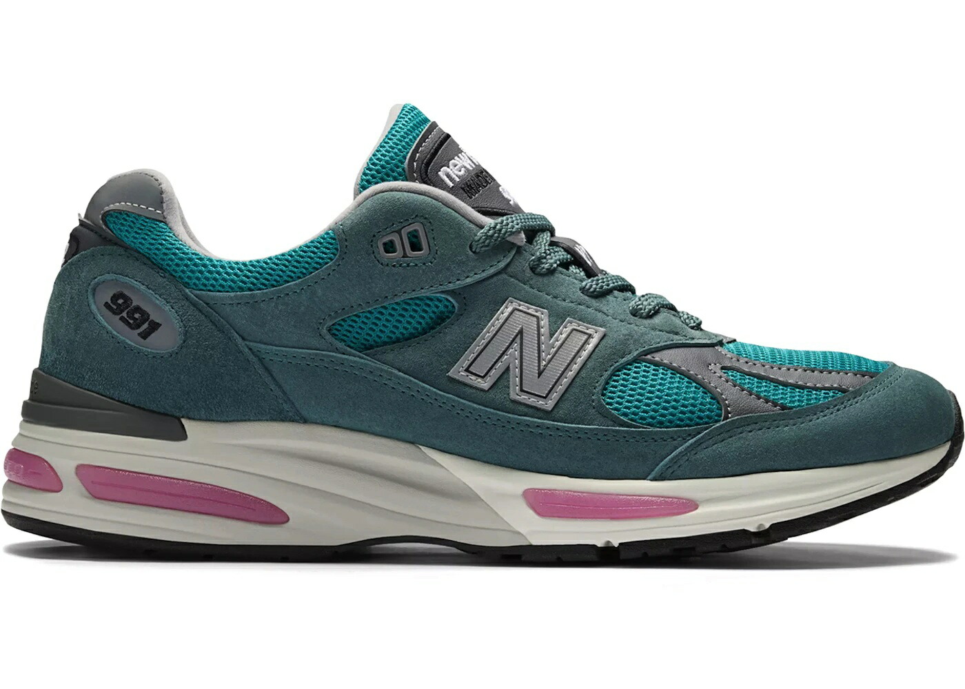 【百貨店大売り出し】1000円引き換え証書き著す！New Balance New Balance 991v2 MiUK Porcelain Green ニュー平衡にする U991TT2 メンズ スニーカー 駈けっくらシューズ 19SX-20260504221828-434