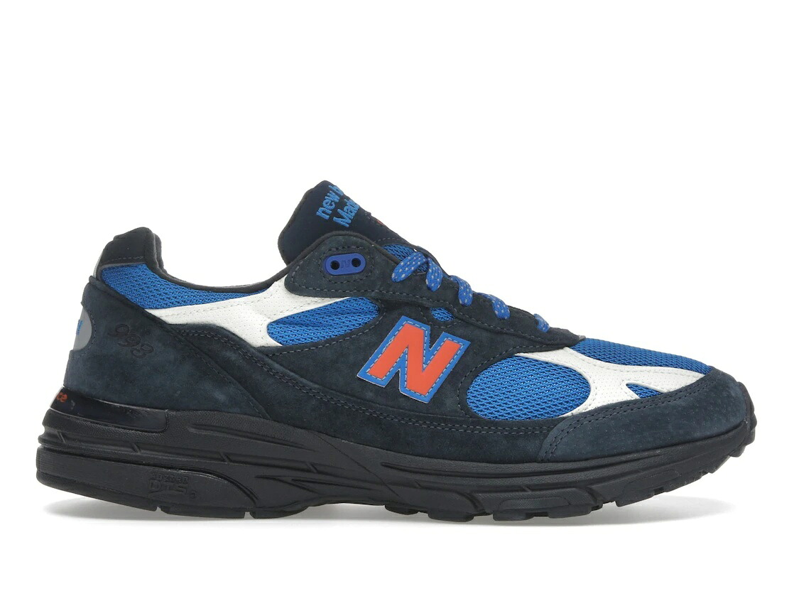【百貨店大売り出し】1000円引き換え証ふり出し！New Balance New Balance 993 MiUSA Kith Madison Square Garden Navy ニュー平衡にする U993MG メンズ スニーカー 駈けっくらシューズ 19SX-20260504221828-474