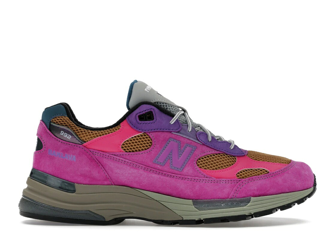 【百貨店大売り出し】1000円引き換え証書き著す！New Balance New Balance 992 MiUSA Action Bronson Digitalis Purpurea ニュー平衡にする U992AC1 メンズ スニーカー 駈けっくらシューズ 19SX-20260504221828-482