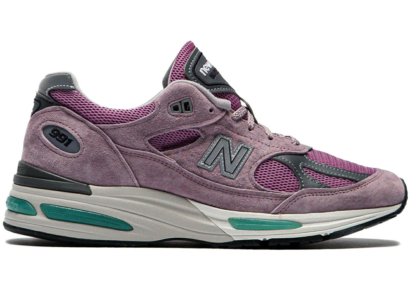 【百貨店大売り出し】1000円引き換え証書き著す！New Balance New Balance 991v2 MiUK Smoked Pearl ニュー平衡にする U991RR2 メンズ スニーカー 駈けっくらシューズ 19SX-20260504221828-508