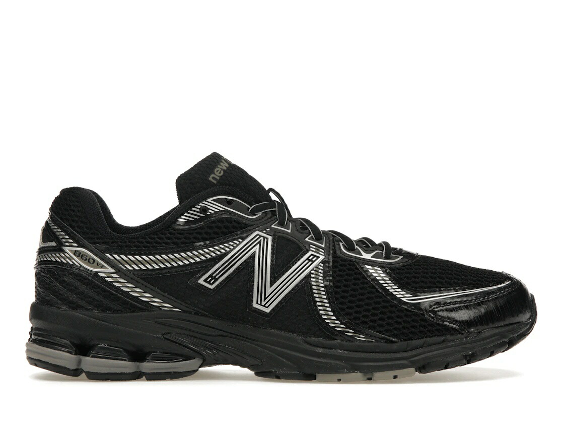【百貨店大売り出し】1000円引き換え証書き著す！New Balance ニュー平衡にする 860v2 黒いこと しろがね色 ニュー平衡にする ML860XC メンズ スニーカー 駈けっくらシューズ 19SX-20260504221828-633