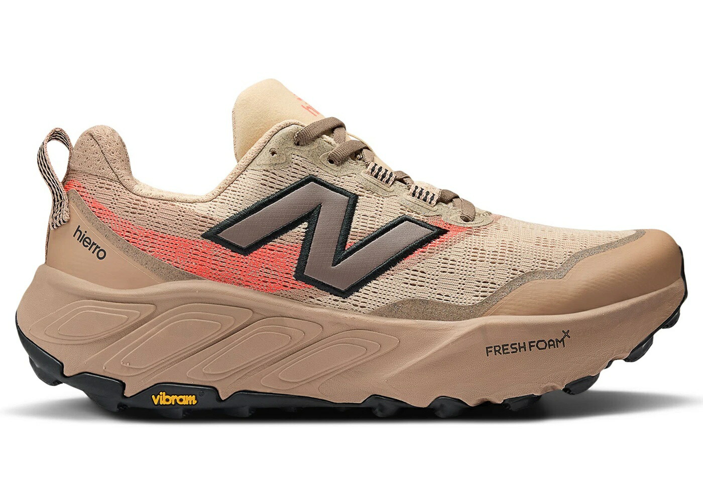 【百貨店大売り出し】1000円引き換え証書き著す！New Balance New Balance Fresh Foam Hierro v9 Desert Clay Earth Shadow Urgent Red ニュー平衡にする MTHIERV9 メンズ スニーカー 駈けっくらシューズ 19SX-20260504221828-681