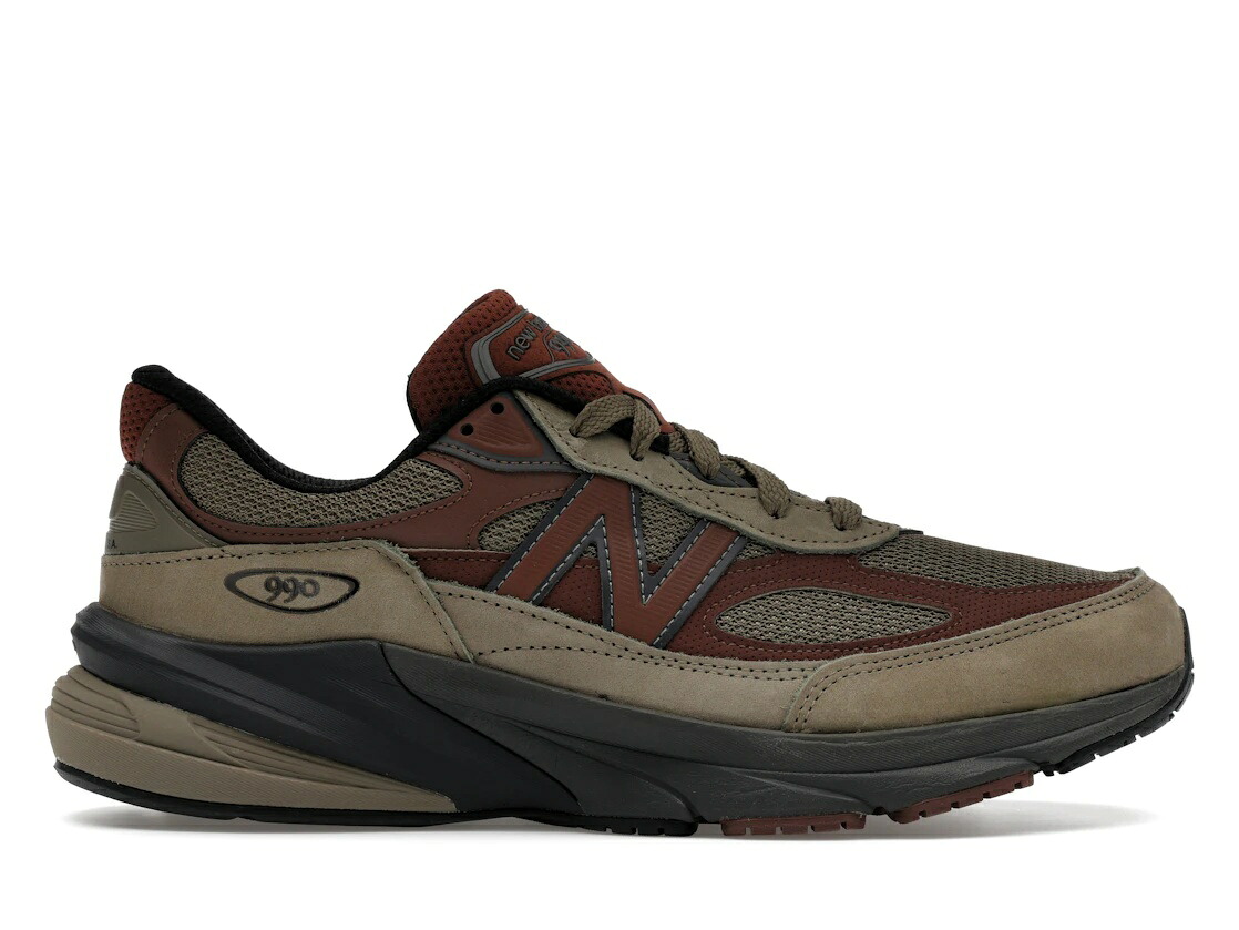 【百貨店大売り出し】1000円引き換え証書き著す！New Balance New Balance 990v6 MiUSA Dark Camo Rich Oak ニュー平衡にする U990CA6 メンズ スニーカー 駈けっくらシューズ 19SX-20260504221828-682