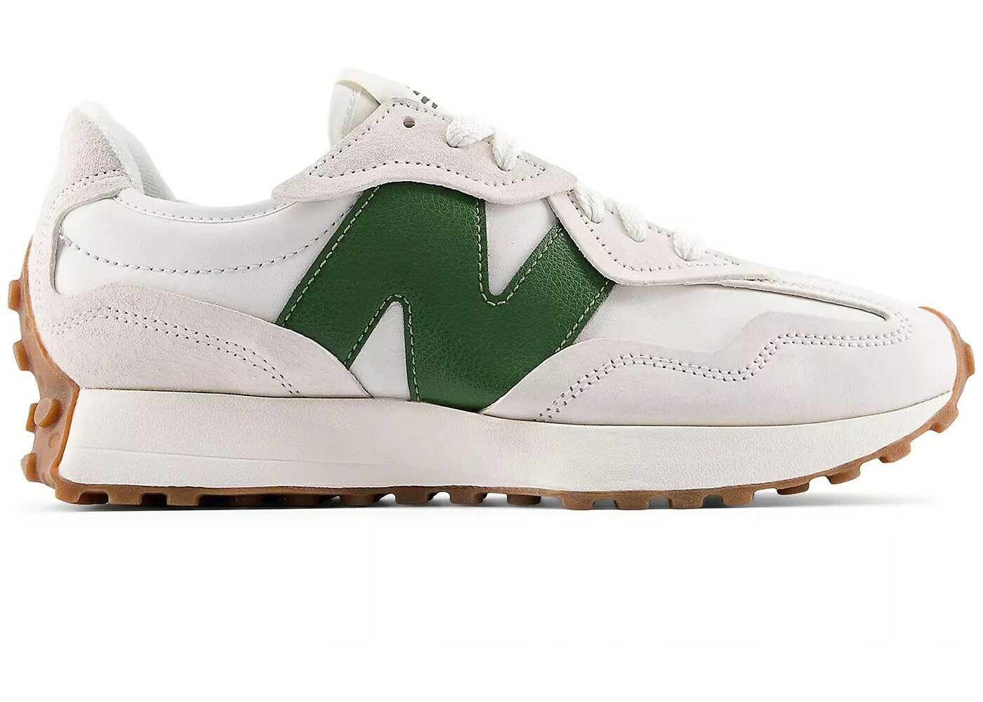 【百貨店大売り出し】1000円引き換え証書き著す！New Balance New Balance 327 Linen Dark Alpine Green Gum ニュー平衡にする U327WKN メンズ スニーカー 駈けっくらシューズ 19SX-20260504221828-720