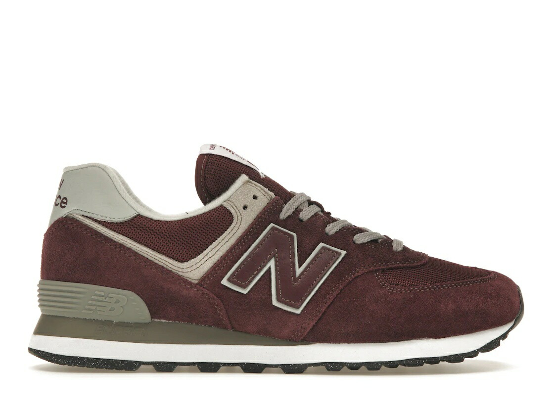 【百貨店大売り出し】1000円引き換え証書き著す！New Balance New Balance 574 Burgundy White ニュー平衡にする ML574EVM メンズ スニーカー 駈けっくらシューズ 19SX-20260504221828-800