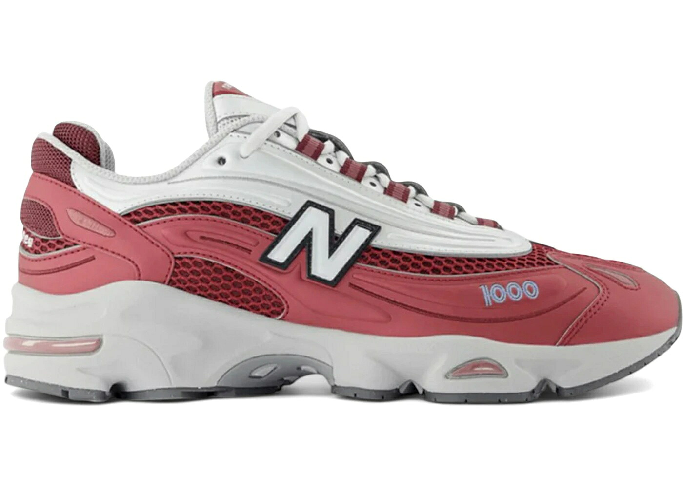 【今だけ500円割り引き引き換え証あり!!】New Balance New Balance 1000 Red Grey ニュー平衡にする M1000Q メンズ スニーカー 駈けっくらシューズ 19SX-20260504221828-991