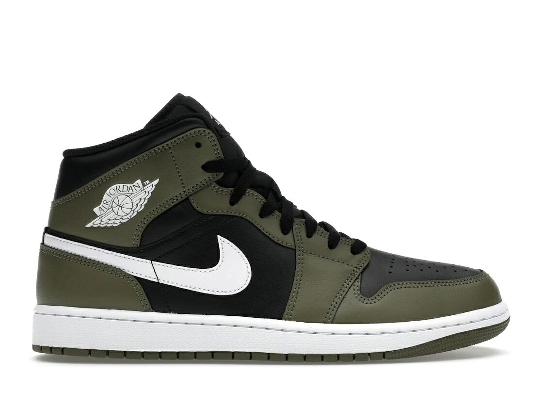 \1000円OFFクーポン発行/Jordan Jordan 1 Mid Black White Olive Jordan DQ8426-092 メンズ スニーカー ランニングシューズ 19SX-20260713220514-1883|セレクトショップFrenz