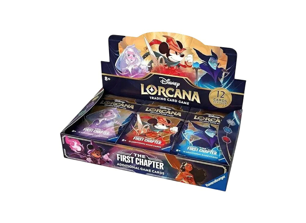 【今だけ500円割引クーポンあり!!】Trading cards ディズニー ロルカナ「ザ ファースト チャプター」 ブースターボックス【英語版】 Trading cards 143042 ホビー コレクション トレーディングカード 21SN-143042｜セレクトショップFrenz