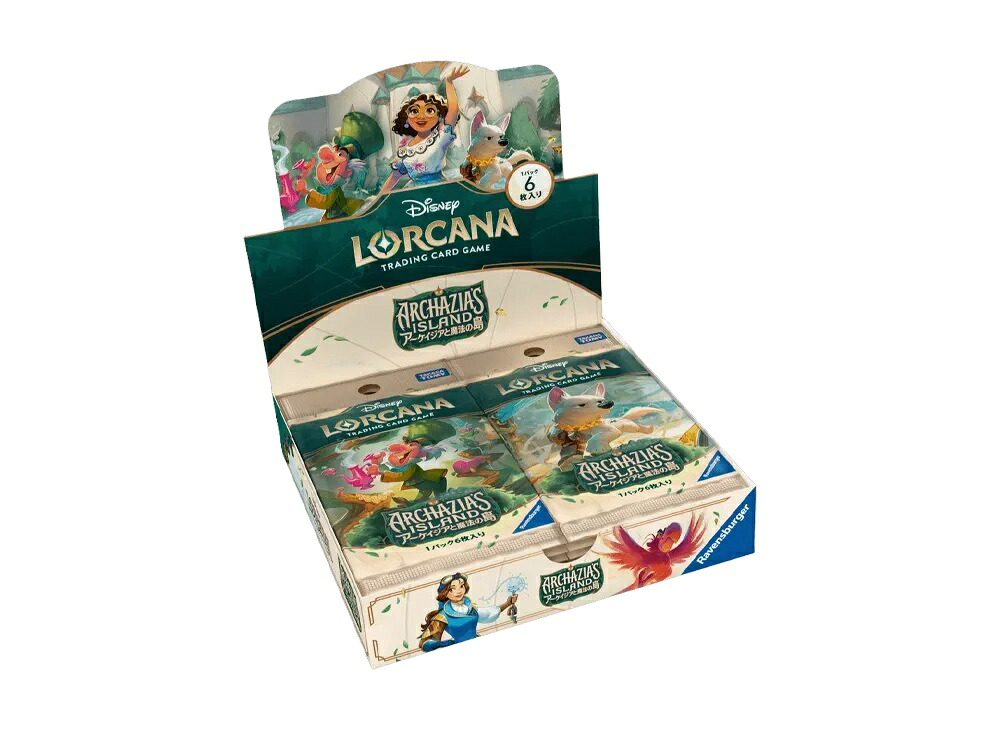 \1000円OFFクーポン発行/Trading cards ディズニー ロルカナ【日本語版】ブースターパック「アーケイジアと魔法の島」ボックス Trading cards 745426 ホビー コレクション トレーディングカード 21SN-745426|セレクトショップFrenz