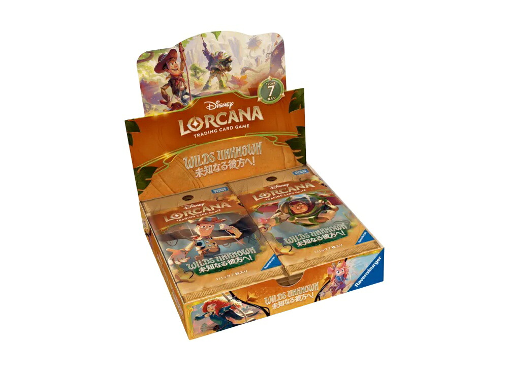\1000円OFFクーポン発行/Trading cards ディズニー ロルカナ【日本語版】ブースターパック「未知なる彼方へ!」ボックス Trading cards 834779 ホビー コレクション トレーディングカード 21SN-834779|セレクトショップFrenz