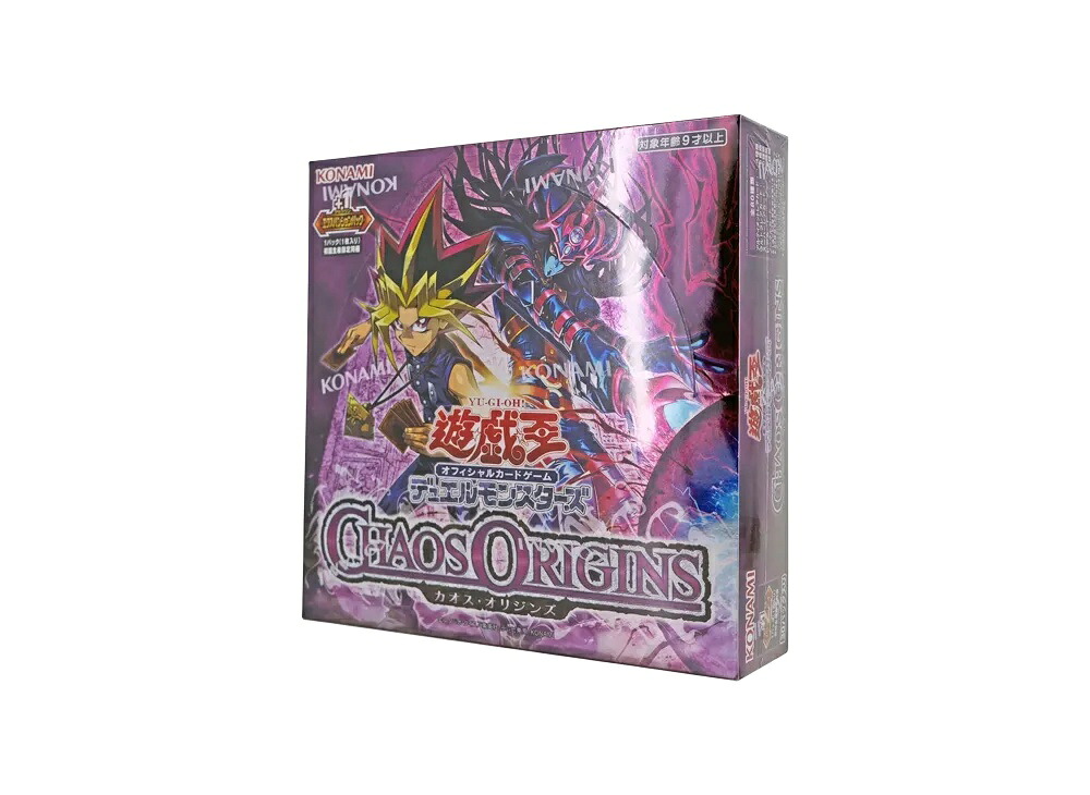 ＼1000円OFFクーポン発行／Trading cards 遊戯王OCG デュエルモンスターズ 基本パック「カオス・オリジンズ」日本版 ボックス (+1エクスパンションパック付き) Trading cards 783305 ホビー コレクション トレーディングカード 21SN-783305｜セレクトショップFrenz