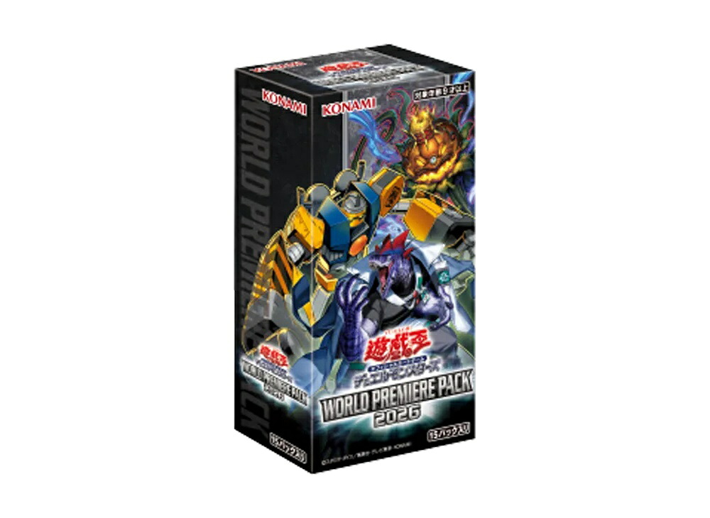 \1000円OFFクーポン発行/Trading cards 遊戯王OCG デュエルモンスターズ コンセプトパック「ワールド プレミア パック 2026」日本版 ボックス Trading cards 835123 ホビー コレクション トレーディングカード 21SN-835123|セレクトショップFrenz