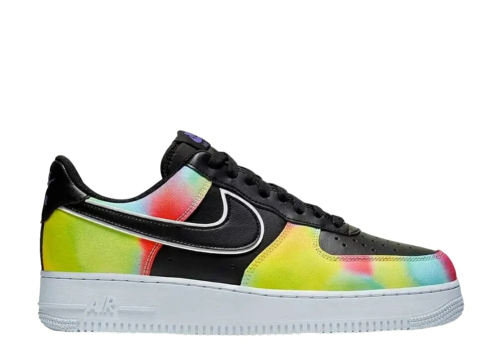 ＼1000円OFFクーポン発行／Nike ナイキ エアフォース1 ロー タイ ダイ ブラック ナイキ CK0840-001 メンズ スニーカー ランニングシューズ 21SN-CK0840-001｜セレクトショップFrenz