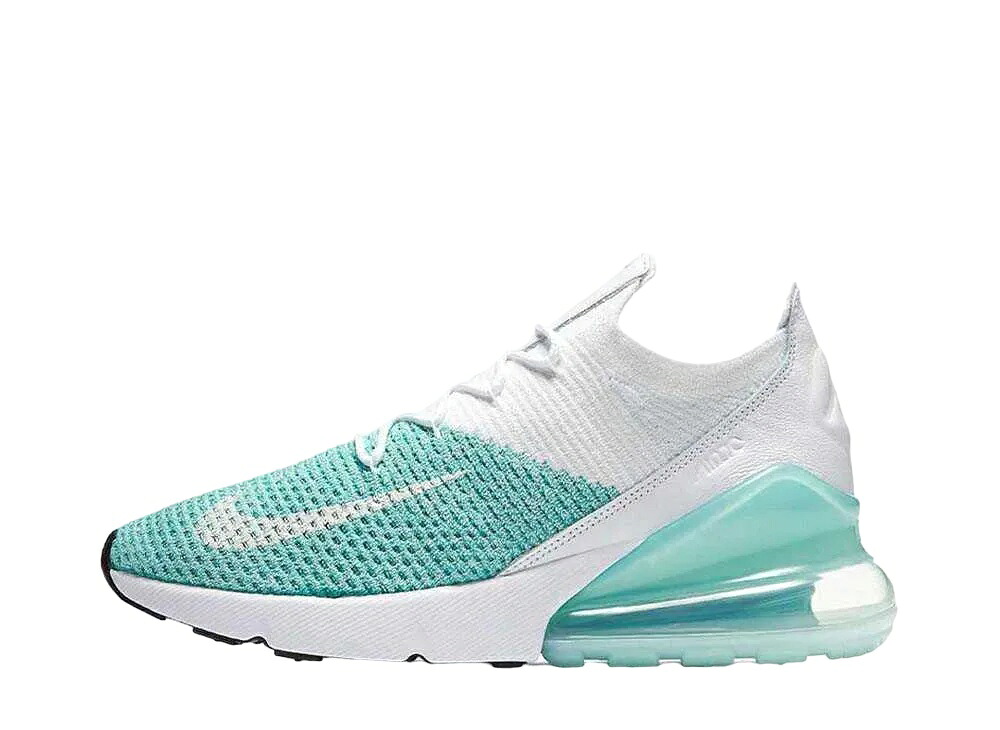 \1000円OFFクーポン発行/Nike ナイキ ウィメンズ エアマックス270 フライニット イグルーホワイト/クリアエメラルド/ブラック ナイキ AH6803-301 ウィメンズ レディース スニーカー ランニングシューズ 21SN-AH6803-301|セレクトショップFrenz