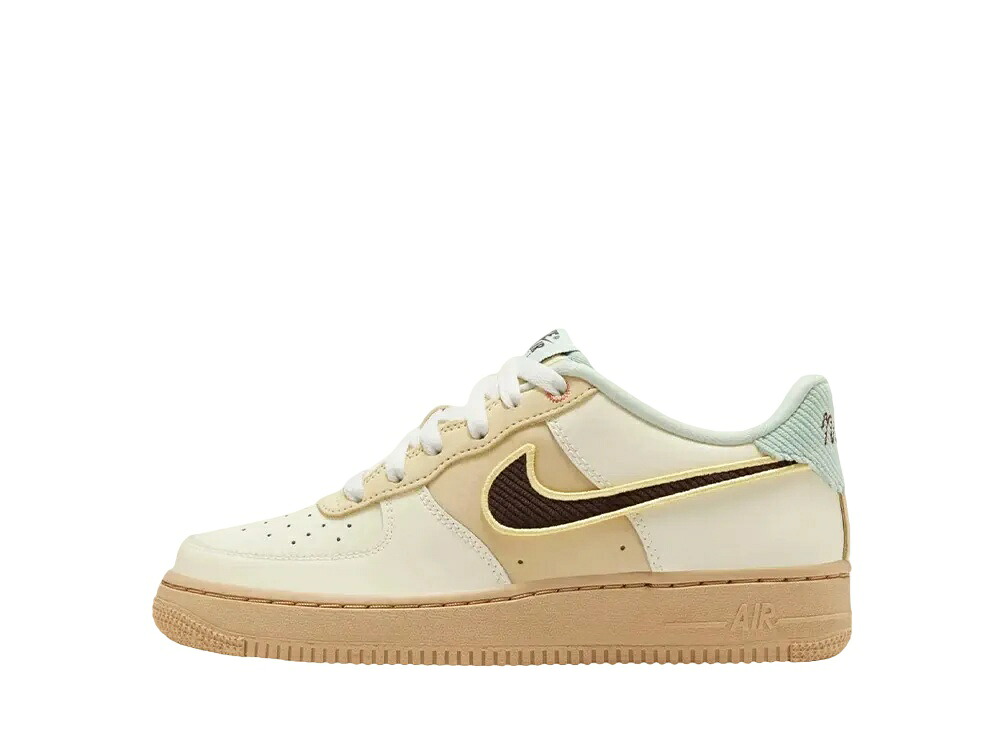 ＼1000円OFFクーポン発行／Nike ナイキ GS エアフォース1 ロー ココナッツミルク/シーフォーム ナイキ HQ3473-122 大人も履ける キッズモデル ウィメンズ レディース スニーカー ランニングシューズ キッズスニーカー ベビーシューズ 21SN-HQ3473-122｜セレクトショップFrenz