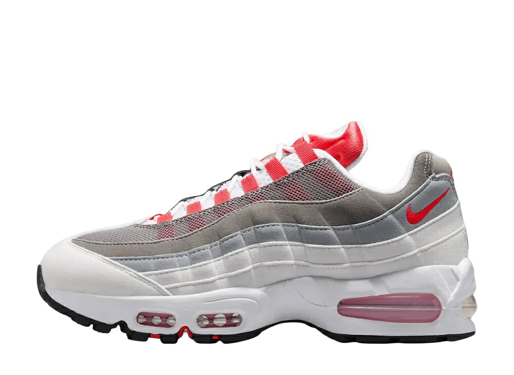 ＼1000円OFFクーポン発行／Nike ナイキ ウィメンズ エアマックス95 ビッグバブル ホワイト/ライトクリムゾン ナイキ HJ5996-101 ウィメンズ レディース スニーカー ランニングシューズ 21SN-HJ5996-101｜セレクトショップFrenz 26,455円