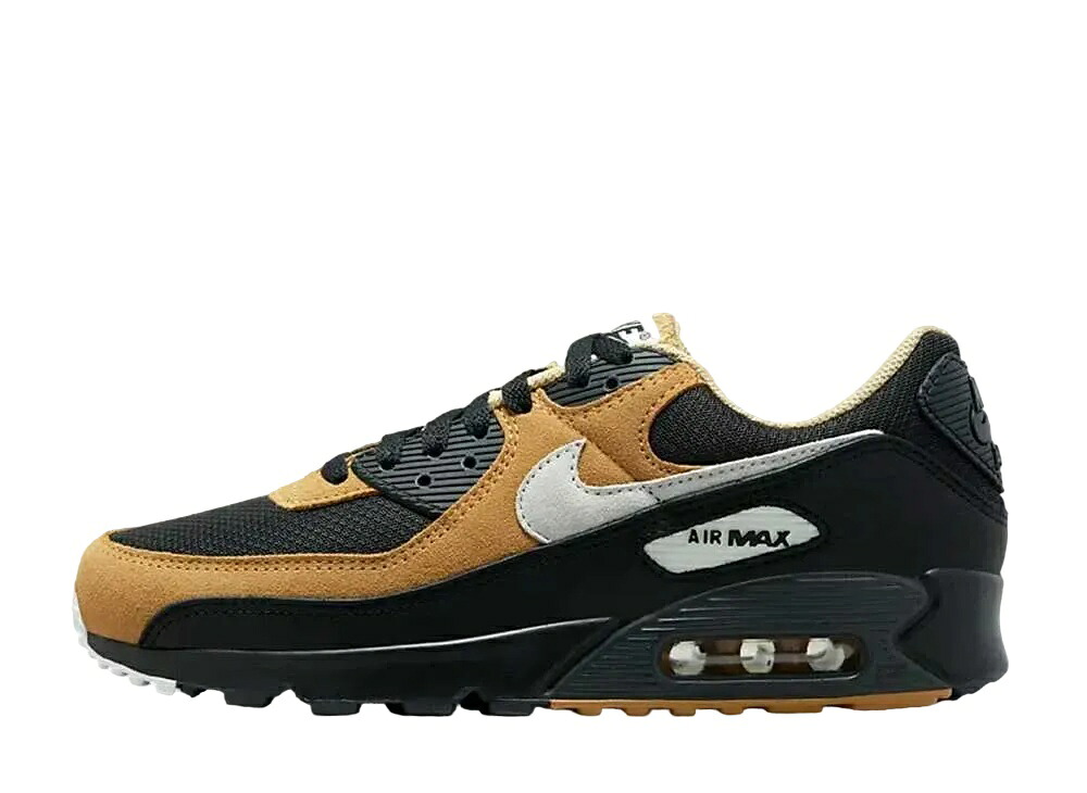 ＼1000円OFFクーポン発行／Nike ナイキ エアマックス90 ブラック/エレメンタルゴールド ナイキ DQ4071-003 メンズ スニーカー ランニングシューズ 21SN-DQ4071-003｜セレクトショップFrenz