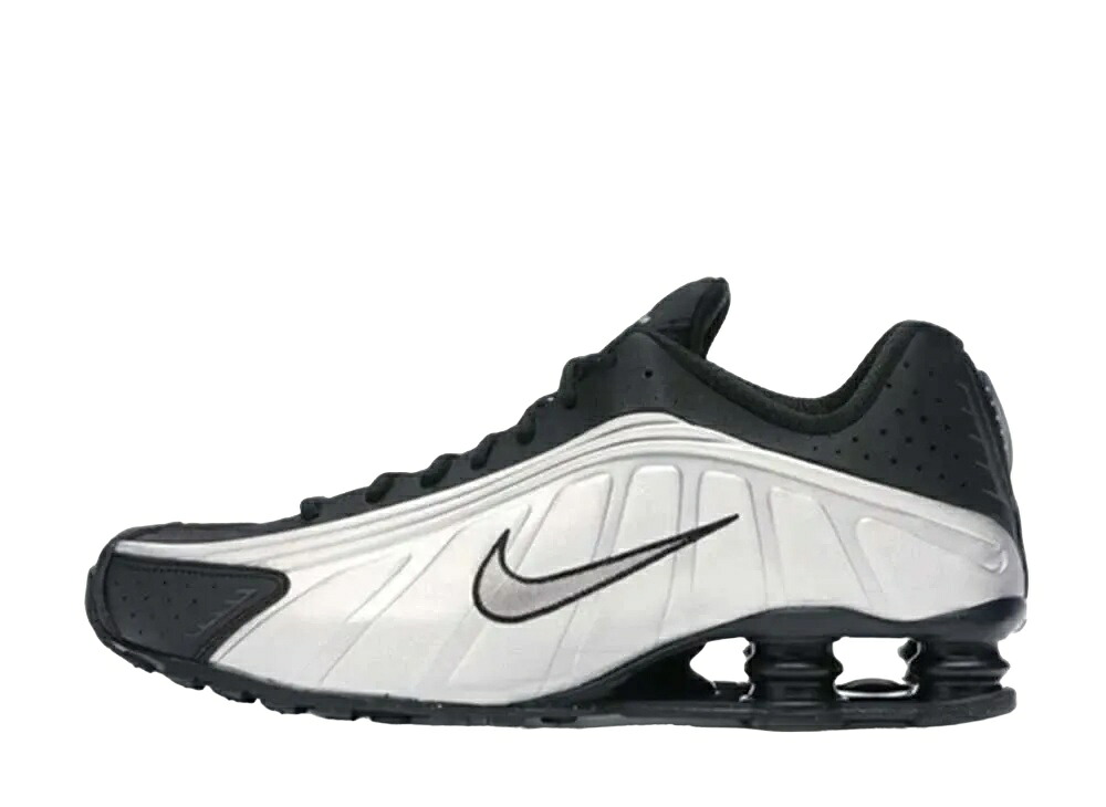 ＼1000円OFFクーポン発行／Nike ナイキ ショックス R4 ブラック メタリック シルバー ナイキ 104265-045 メンズ スニーカー ランニングシューズ 21SN-104265-045｜セレクトショップFrenz 26,122円