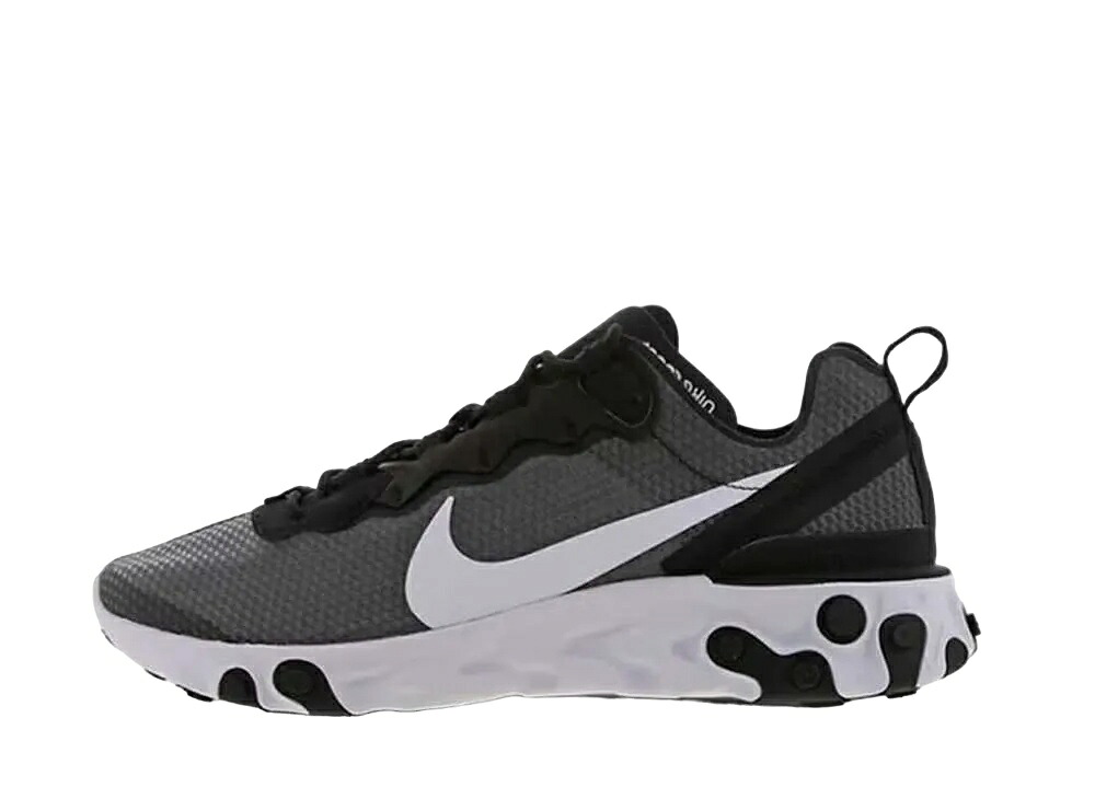 ＼1000円OFFクーポン発行／Nike ナイキ リアクト エレメント 55 SE ブラック ホワイト ナイキ CI3831-002 メンズ スニーカー ランニングシューズ 21SN-CI3831-002｜セレクトショップFrenz