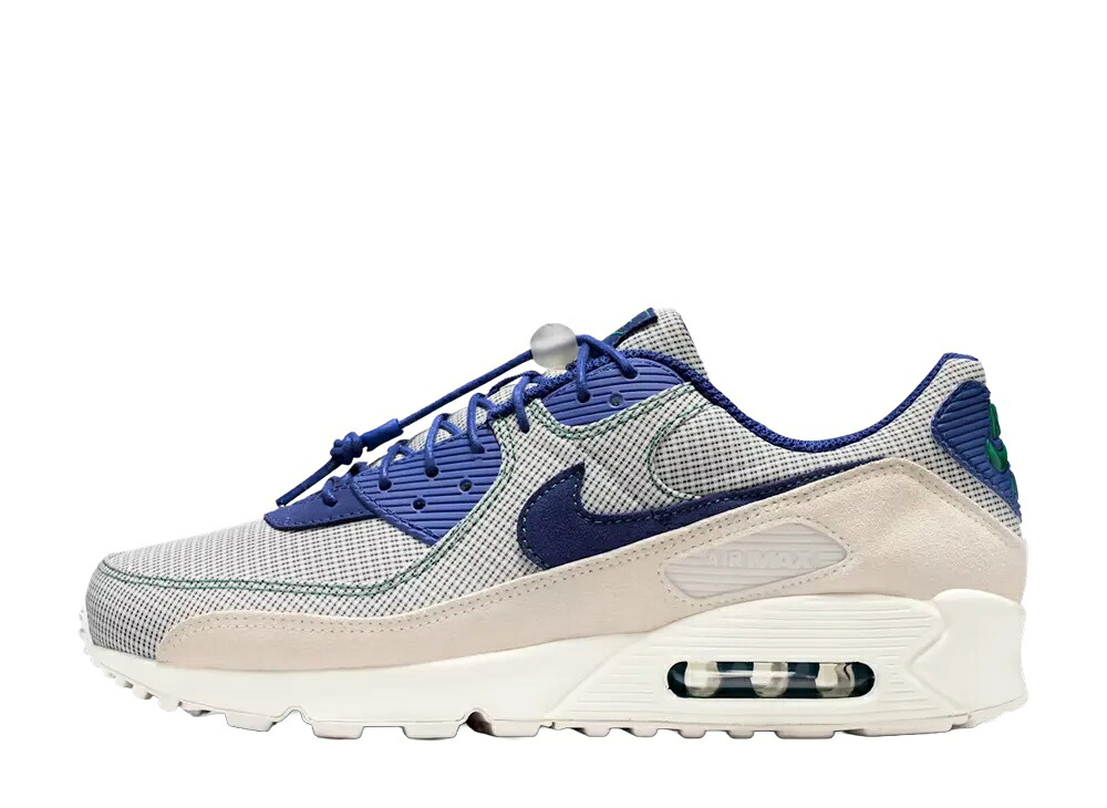 ＼1000円OFFクーポン発行／Nike ナイキ エアマックス90 ココナッツミルク/ディープロイヤルブルー ナイキ IR1950-100 メンズ スニーカー ランニングシューズ 21SN-IR1950-100｜セレクトショップFrenz