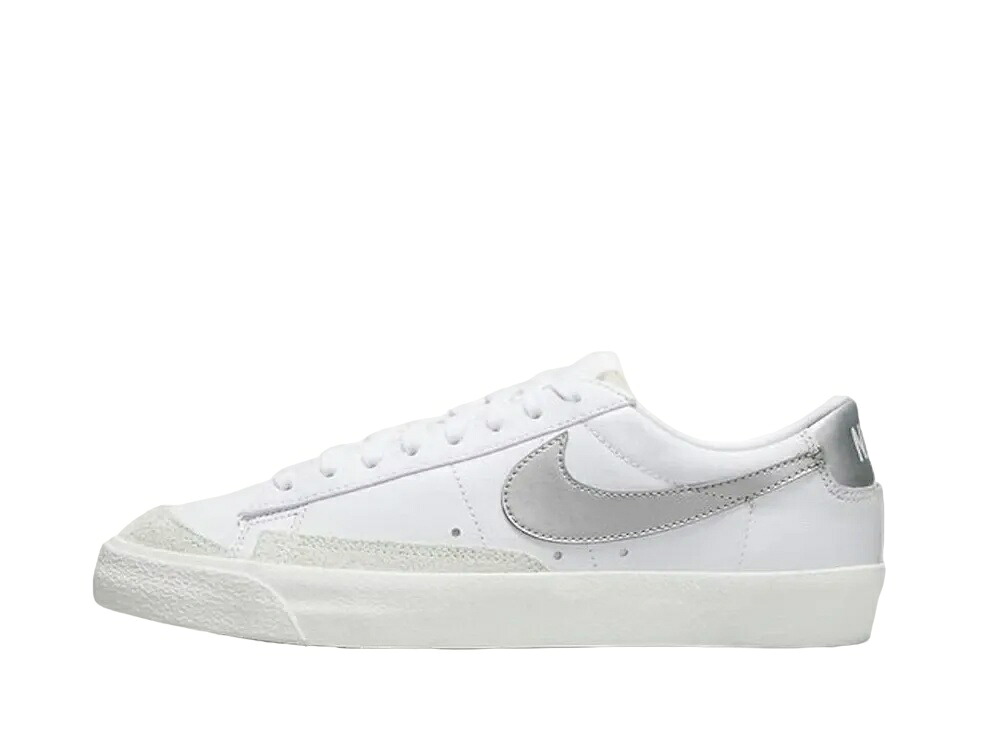 \1000円OFFクーポン発行/Nike ナイキ ウィメンズ ブレーザー ロー 77 ホワイト/メタリック シルバー ナイキ DC4769-113 ウィメンズ レディース スニーカー ランニングシューズ 21SN-DC4769-113|セレクトショップFrenz