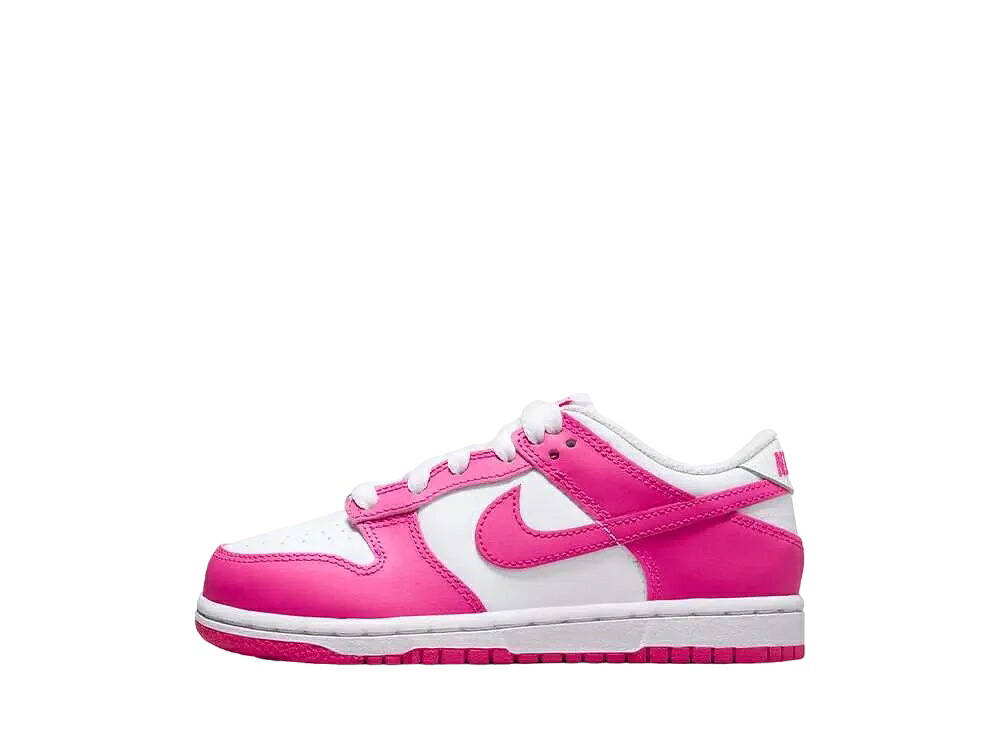 ＼1000円OFFクーポン発行／Nike ナイキ PS ダンク ロー ホワイト/レーザーフューシャ(キッズ) ナイキ FB9108-102 メンズ スニーカー ランニングシューズ 21SN-FB9108-102｜セレクトショップFrenz
